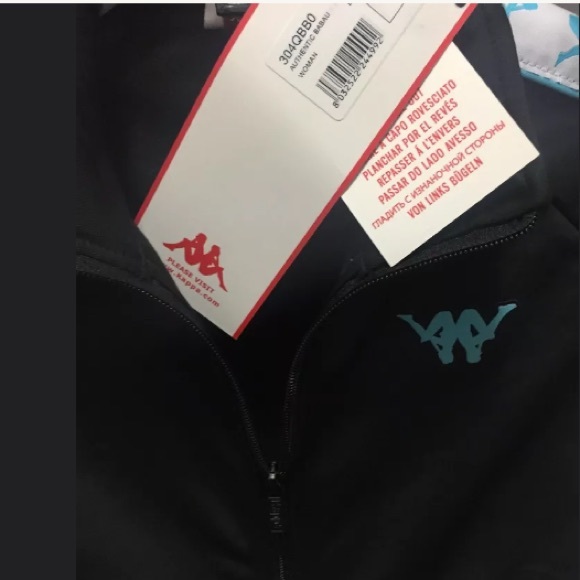 NWT KAPPA Active wear athletic sport jacket coat - Picture 3 of 4